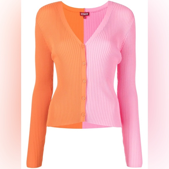 Staud Shoko Cardigan Sweater Size M - Picture 3 of 5